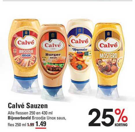 Calv Sauzen Aanbieding Bij Sligro