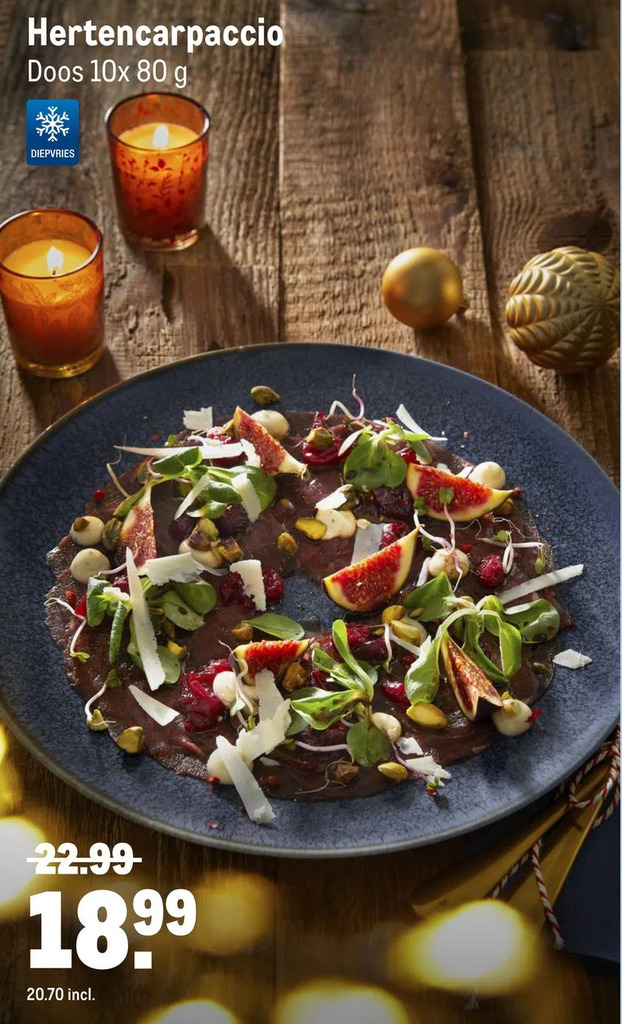 Hertencarpaccio Doos X G Aanbieding Bij Makro