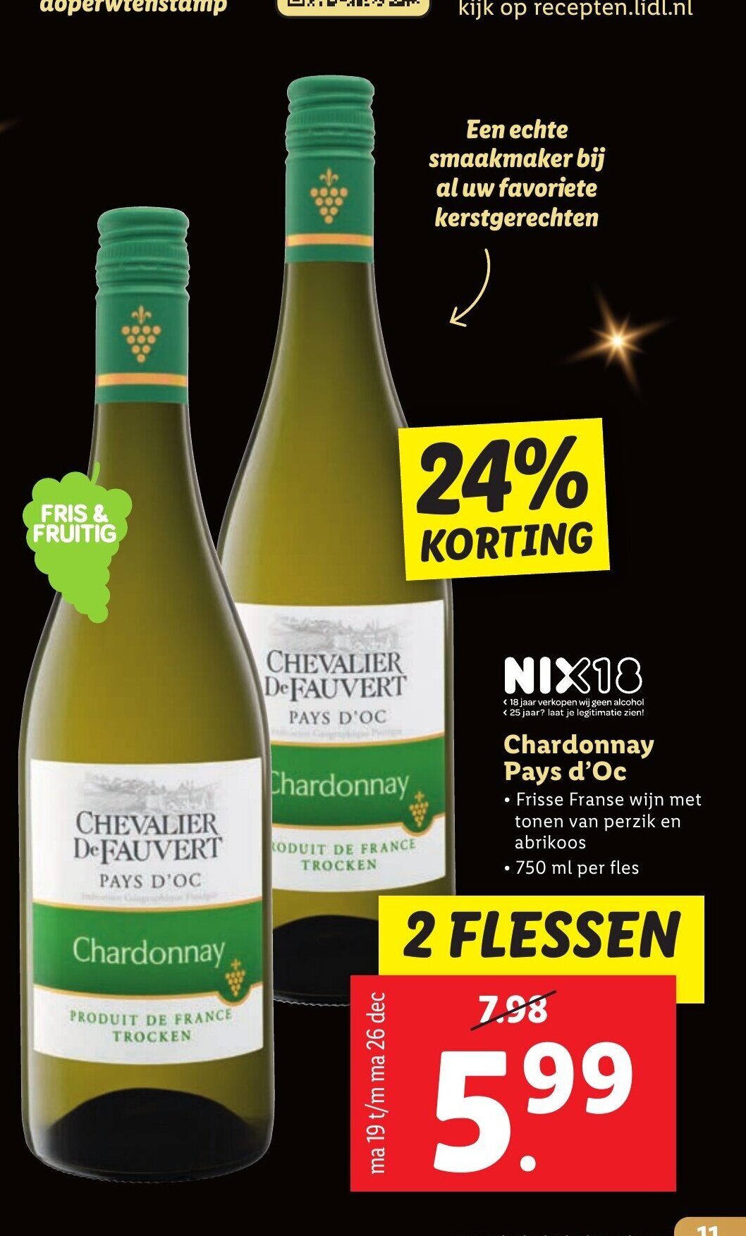 Chardonnay Pays D Oc Aanbieding Bij Lidl