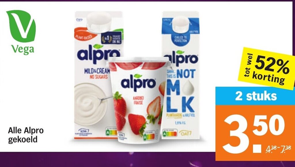 Alle Alpro Gekoeld Aanbieding Bij Albert Heijn