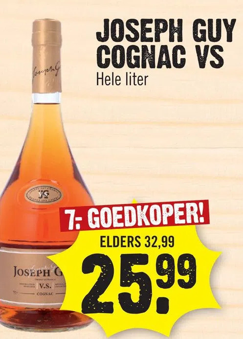 Joseph Guy Cognac Vs Aanbieding Bij Super Dirck