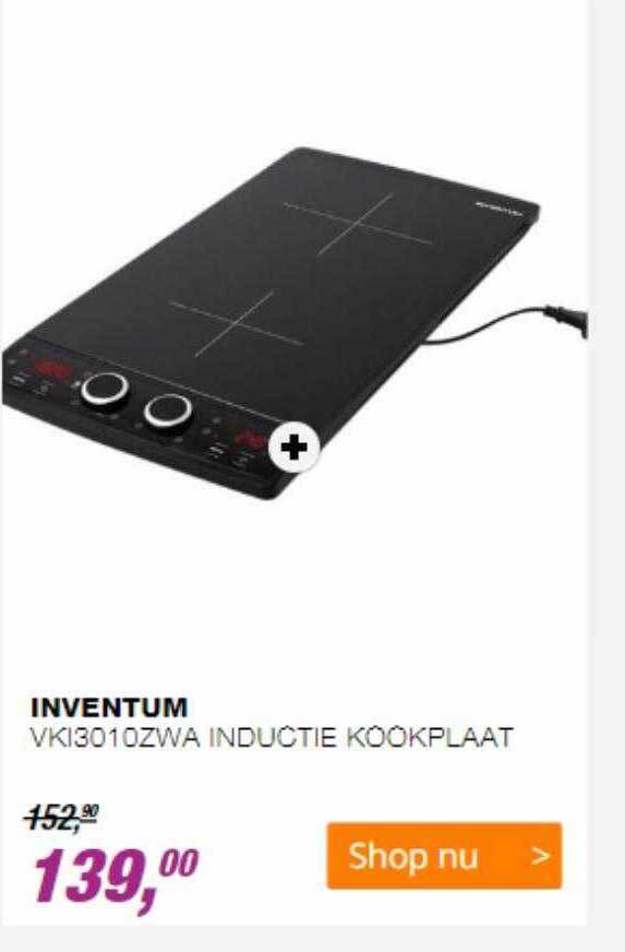 Inventum Vki Zwa Inductie Kookplaat Aanbieding Bij Ep