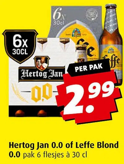 Hertog Jan Of Leffe Blond Aanbieding Bij Boni