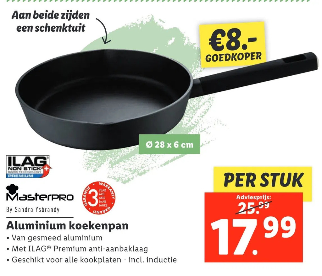 Aluminium Koekenpan Aanbieding Bij Lidl