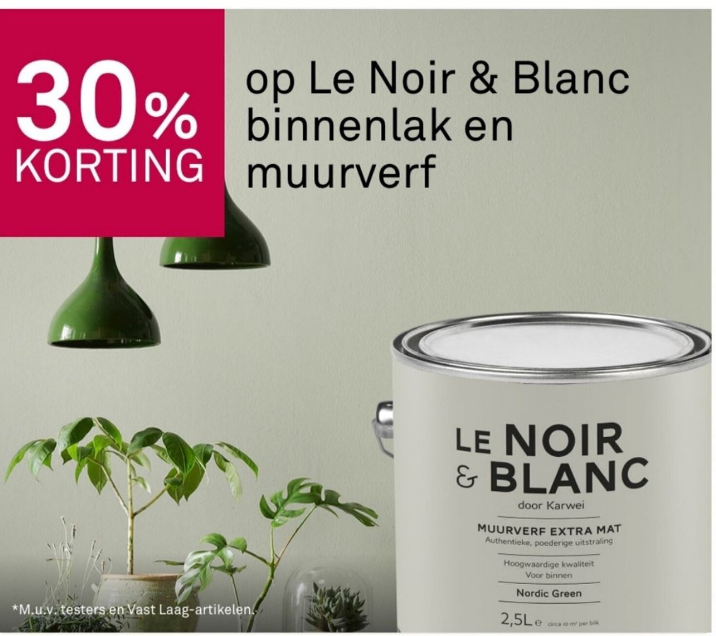 Le Noir Blanc Binnenlak En Muurverf Aanbieding Bij Karwei