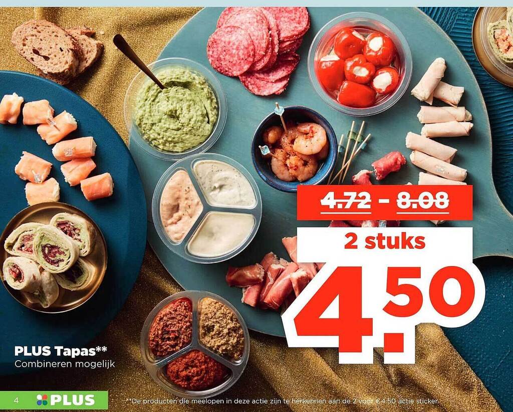 Plus Tapas Aanbieding Bij Plus