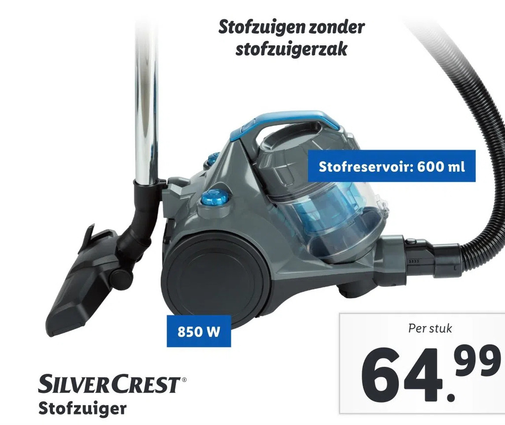 Silvercrest Stofzuiger Aanbieding Bij Lidl