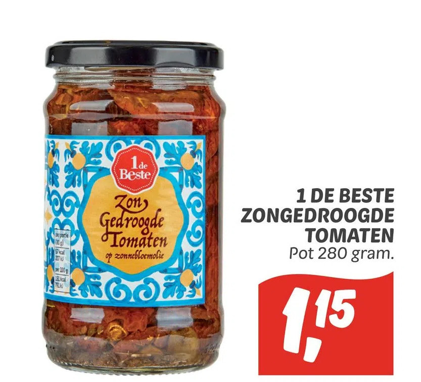 De Beste Zongedroogde Tomaten Aanbieding Bij Dekamarkt