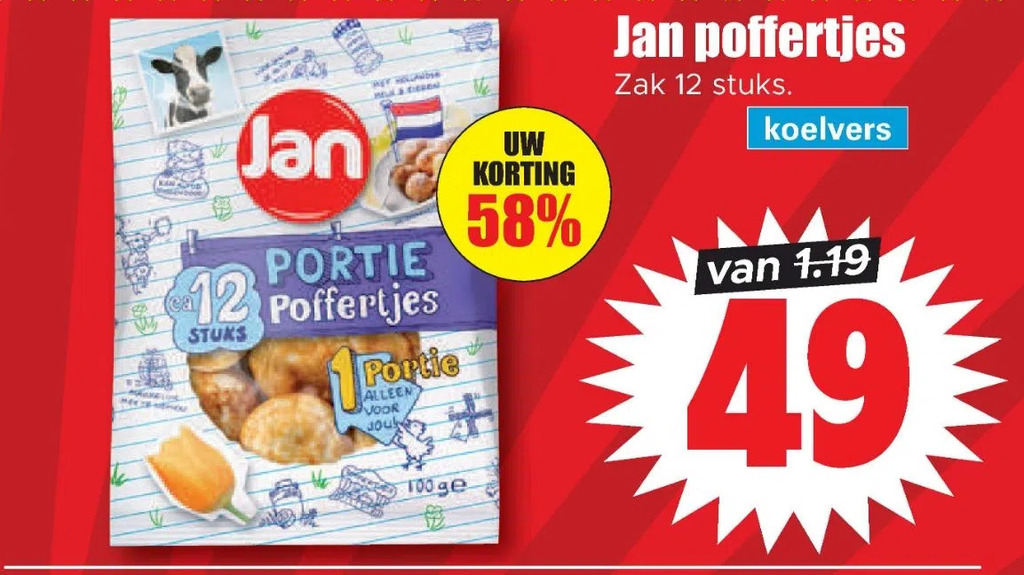 Jan Poffertjes Aanbieding Bij Dirk