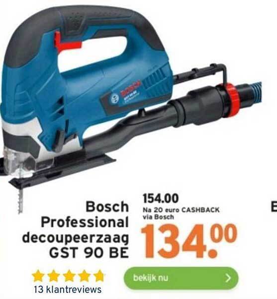 Bosch Professional Decoupeerzaag Gst Be Aanbieding Bij Gamma