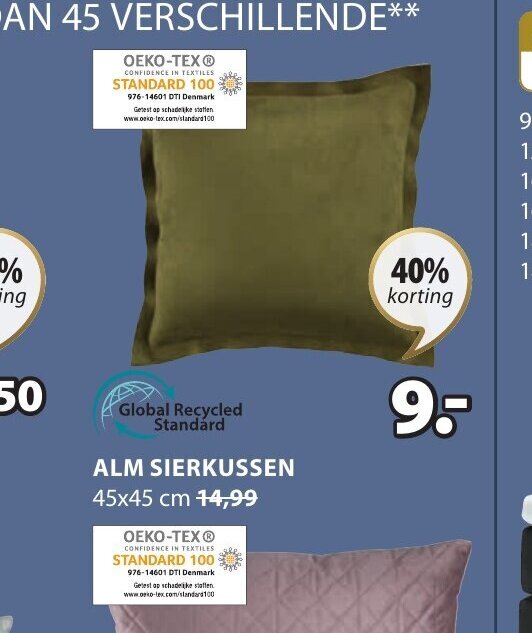 Alm Sierkussen X Cm Aanbieding Bij Jysk