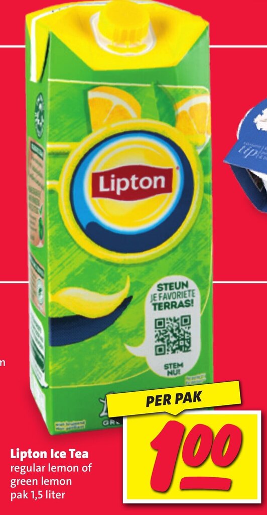 Lipton Ice Tea Liter Aanbieding Bij Nettorama