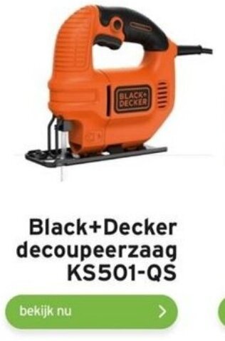 Black Decker Decoupeerzaag KS501 QS Aanbieding Bij GAMMA