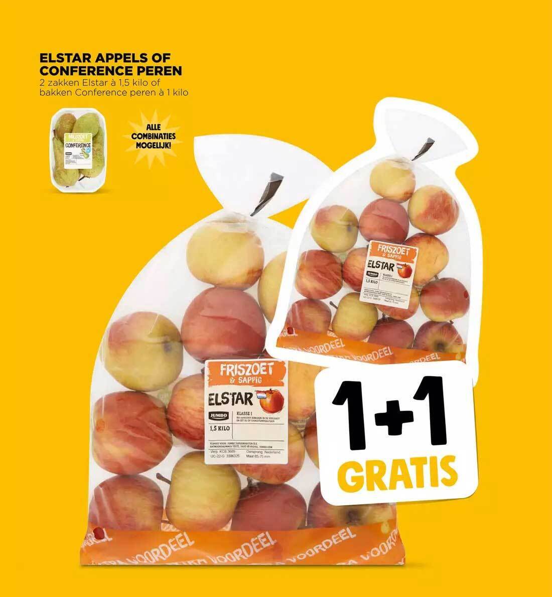 Elstar Appels Of Conference Peren Aanbieding Bij Jumbo