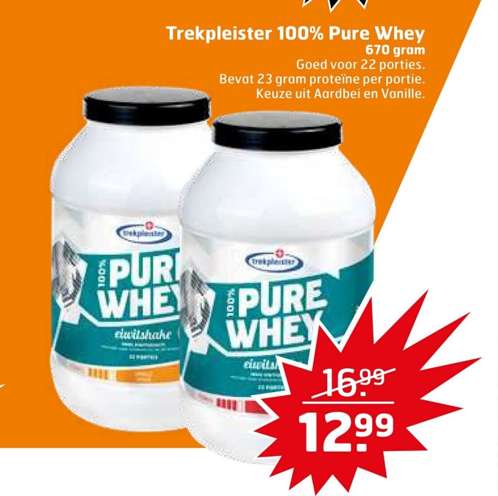 Pure Whey 670 Gram Aanbieding Bij Trekpleister