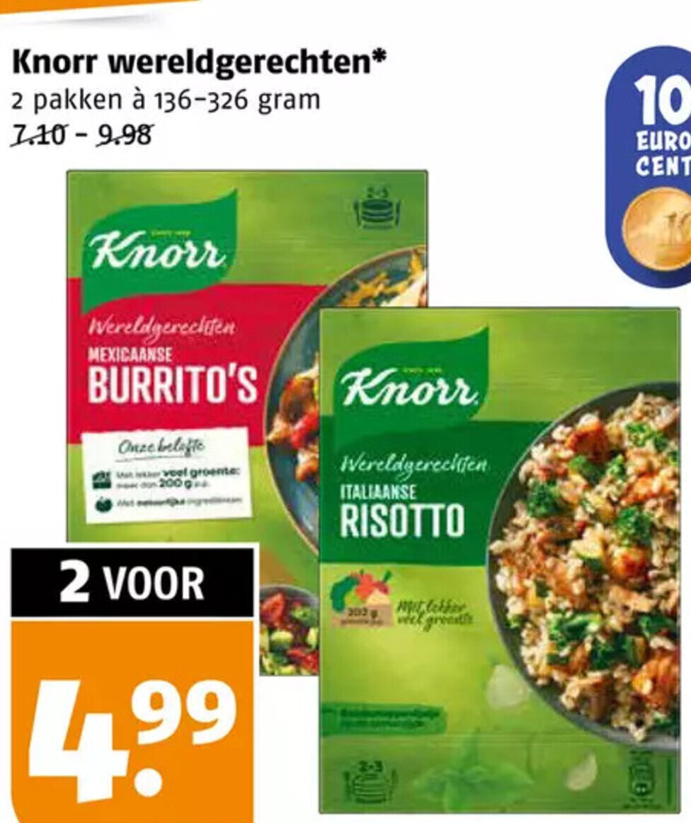 Knorr Wereldgerechten Aanbieding Bij Poiesz