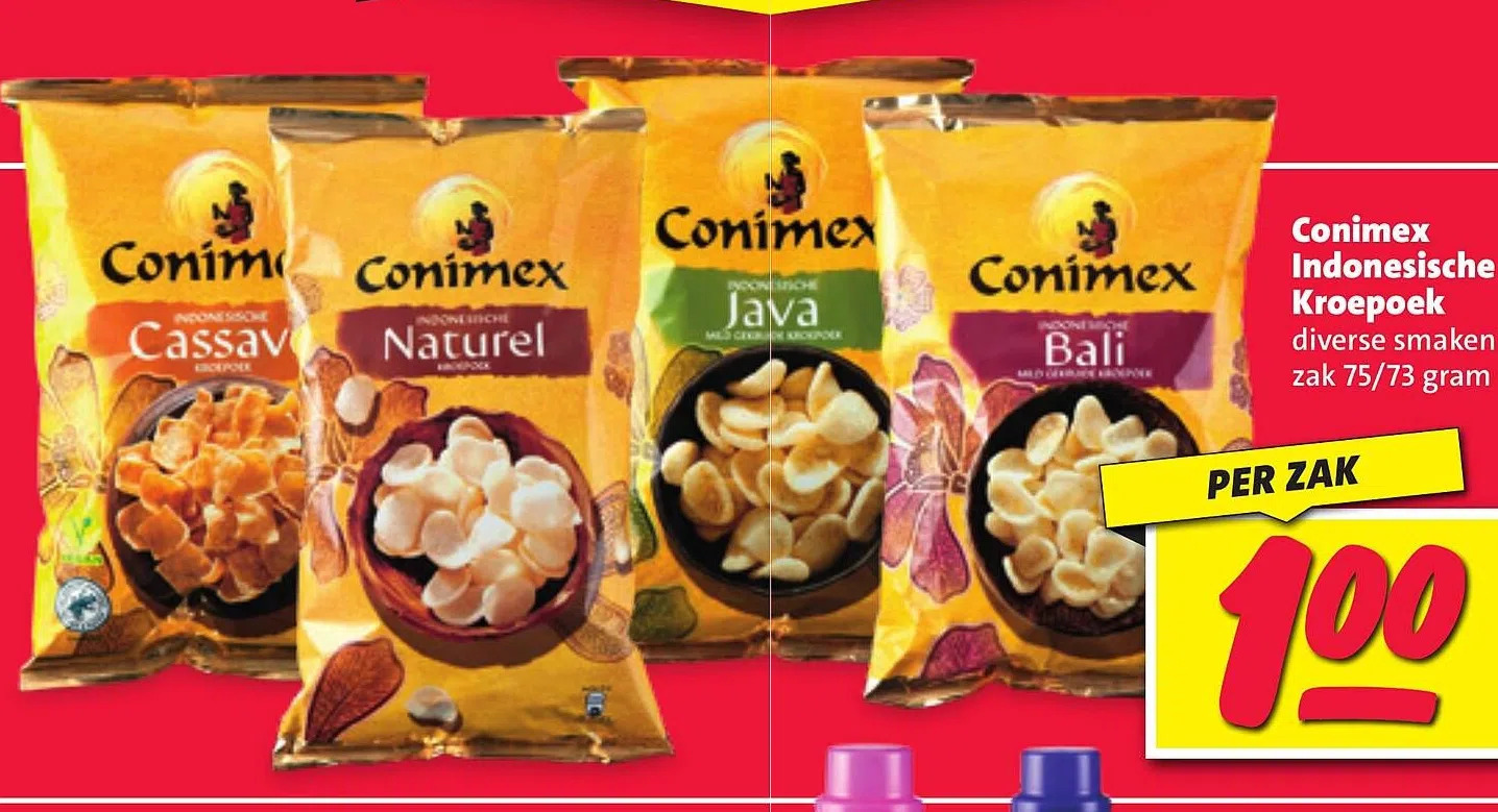 Conimex Indonesische Kroepoek Aanbieding Bij Nettorama