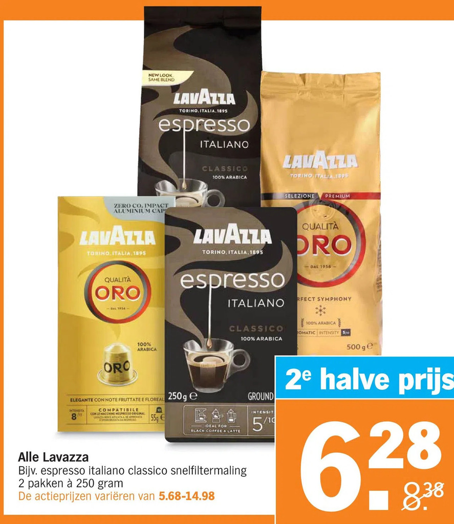 Alle Lavazza Aanbieding Bij Albert Heijn