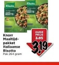 Knorr Maaltijd Pakket Italiaanse Risotto Aanbieding Bij Vomar Voordeelmarkt