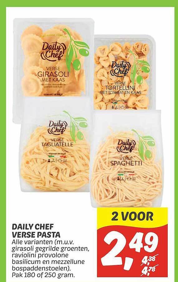 Daily Chef Verse Pasta Aanbieding Bij Dekamarkt