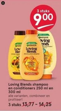 Loving Blends Shampoo En Conditioners Ml En Ml Aanbieding Bij Etos