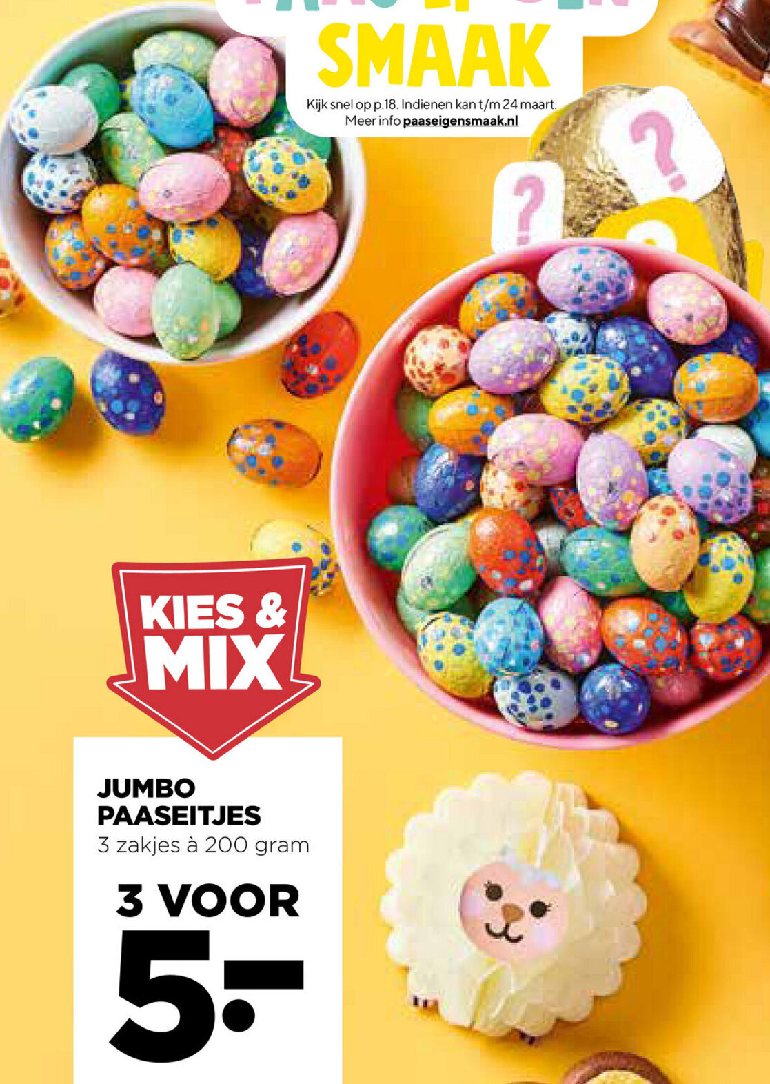 Jumbo Paaseitjes G Aanbieding Bij Jumbo