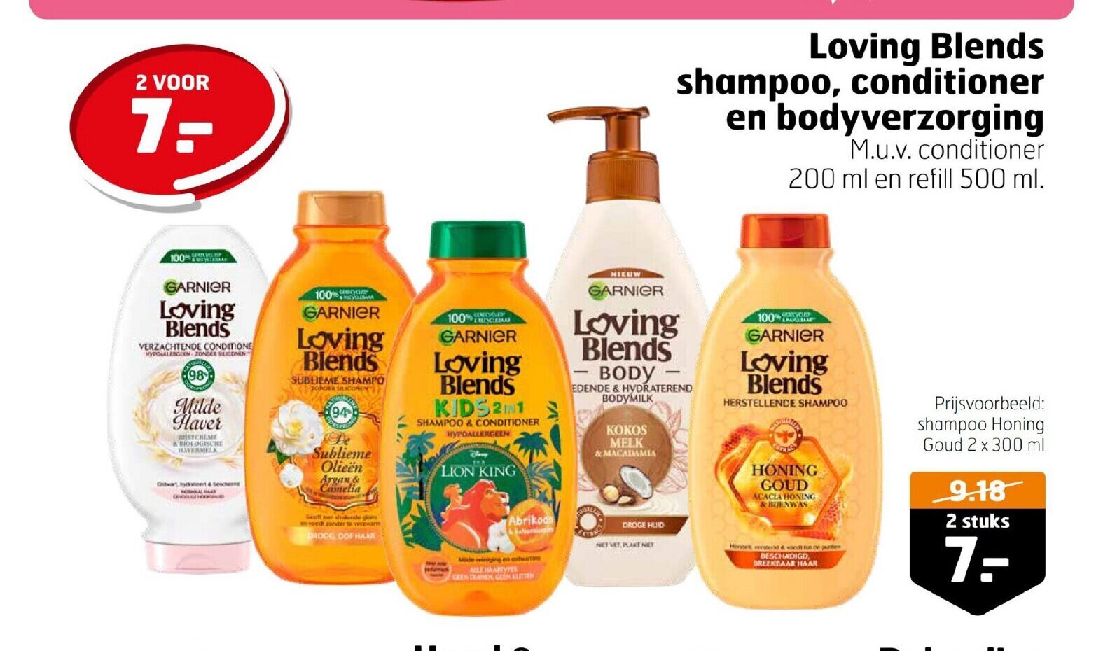 Loving Blends Shampoo Conditioner En Bodyverzorging 2 Stuks Aanbieding