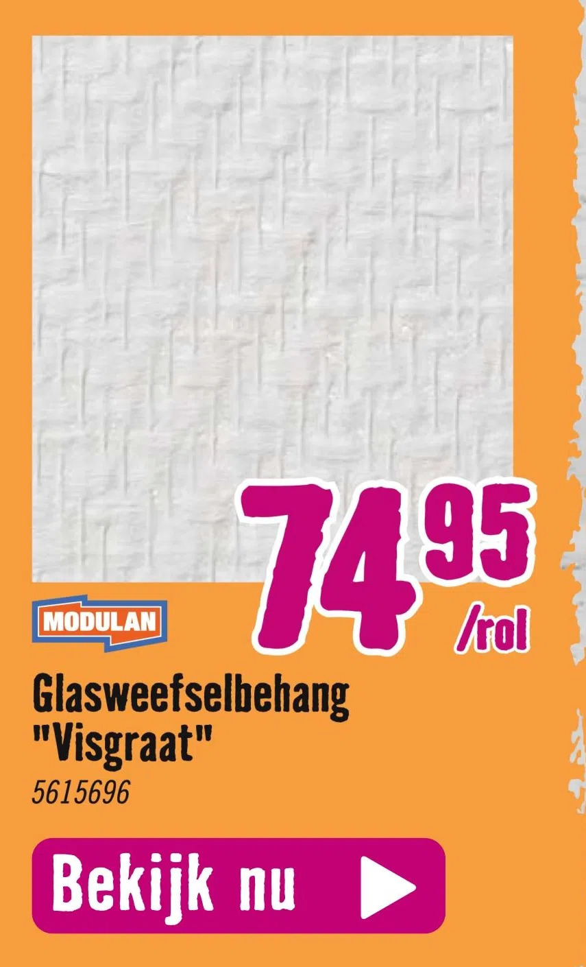 Glasweefselbehang Visgraat Aanbieding Bij Hornbach