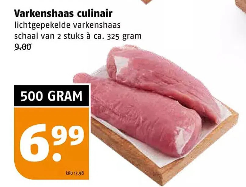 Varkenshaas Culinair Aanbieding Bij Poiesz