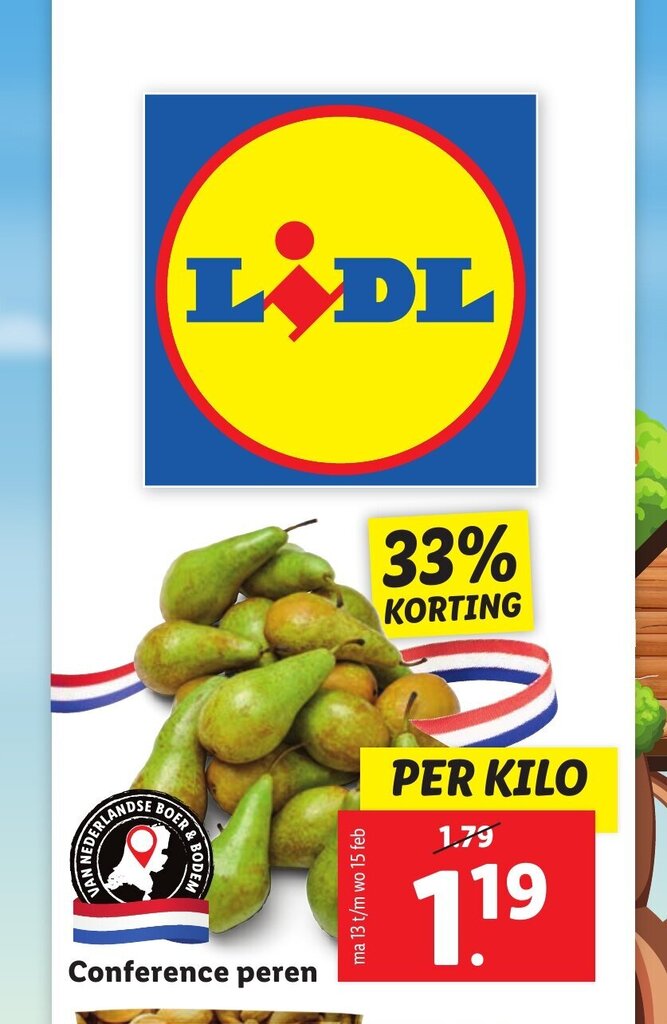 Conference Peren Per Kilo Aanbieding Bij Lidl