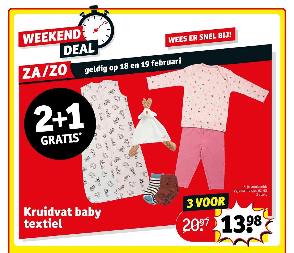 Baby Textiel Aanbieding Bij Kruidvat