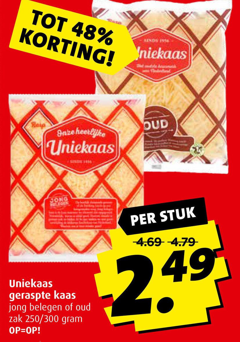 Uniekaas Gerasote Kaas Aanbieding Bij Boni