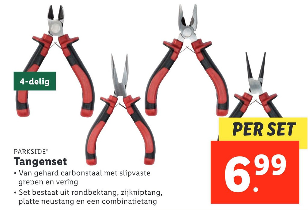 Tangenset Aanbieding Bij Lidl