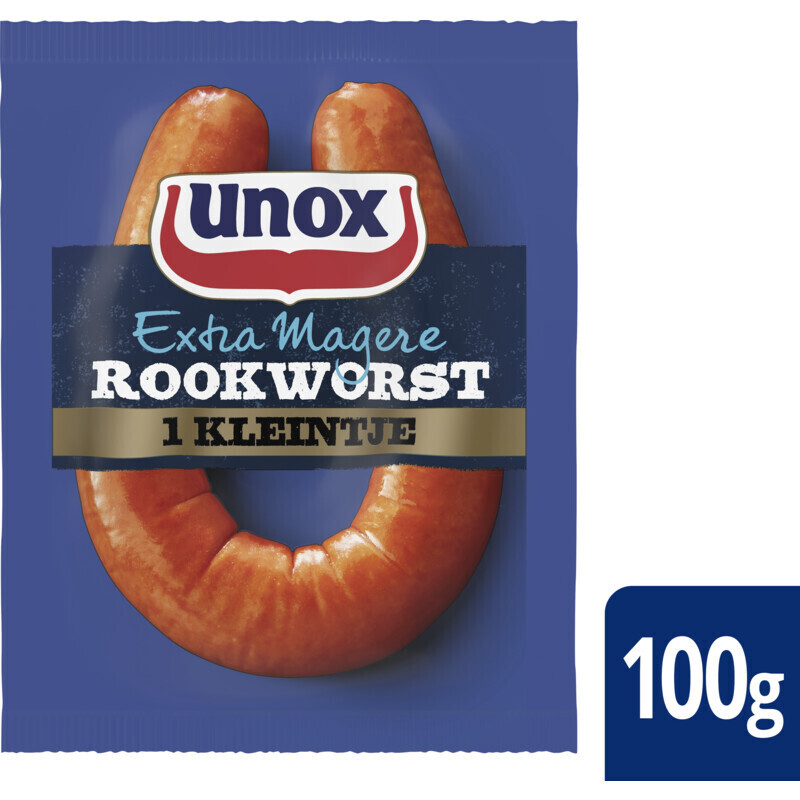 Unox Rookworst Mager Aanbieding Bij Albert Heijn