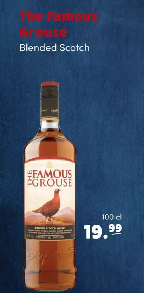 The Famous Grouse Blended Scotch Cl Aanbieding Bij Uw Topslijter