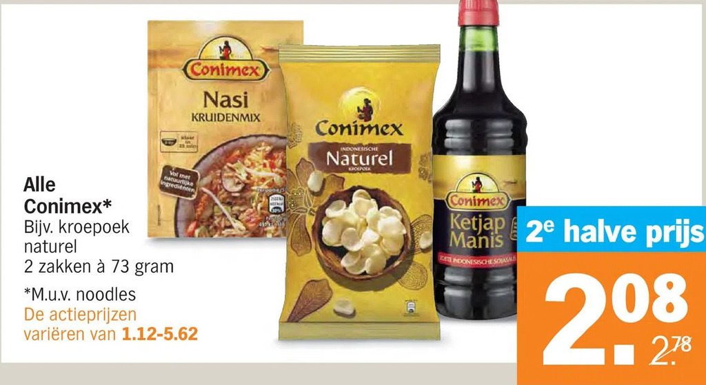 Alle Conimex Aanbieding Bij Albert Heijn