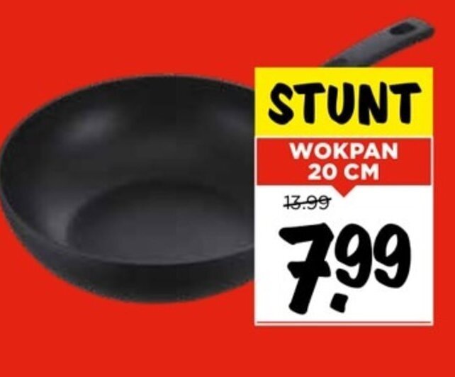 Brabantia New Essential Wokpan 20cm Aanbieding Bij Vomar Voordeelmarkt