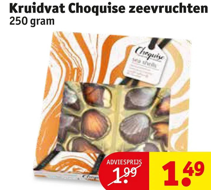 Kruidvat Choquise Zeevruchten 250 Gram Aanbieding Bij Kruidvat