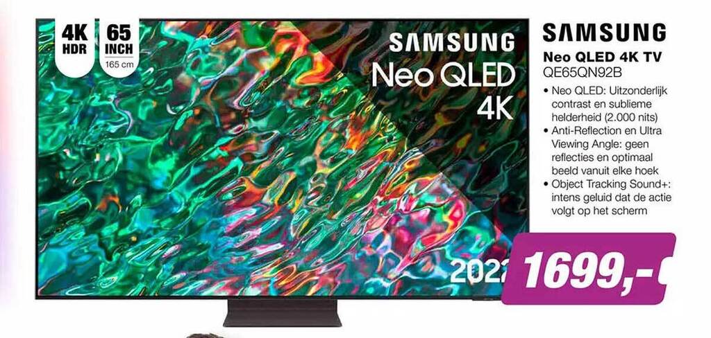 Samsung Neo Qled K Tv Qe Qn B Aanbieding Bij Ep