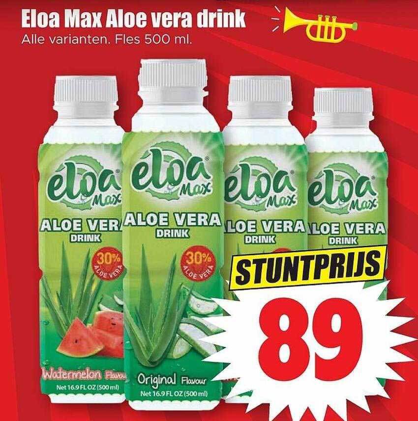 Eloa Max Aloe Vera Drink Aanbieding Bij Dirk