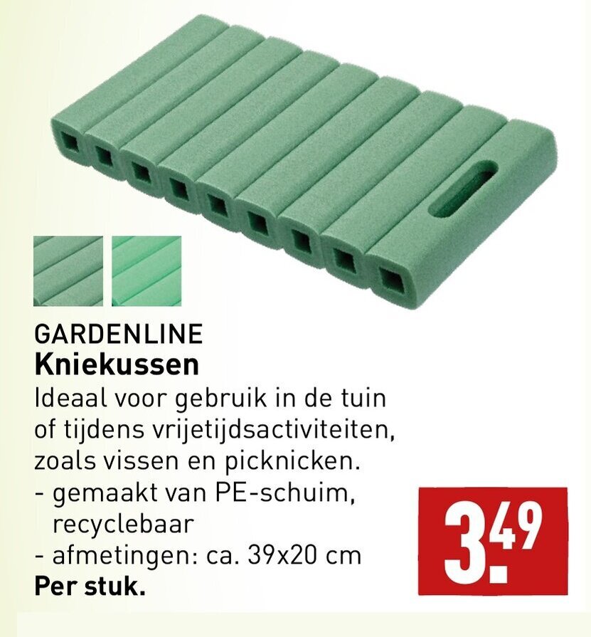 Gardenline Kniekussen 39 X 20 Cm Aanbieding Bij ALDI