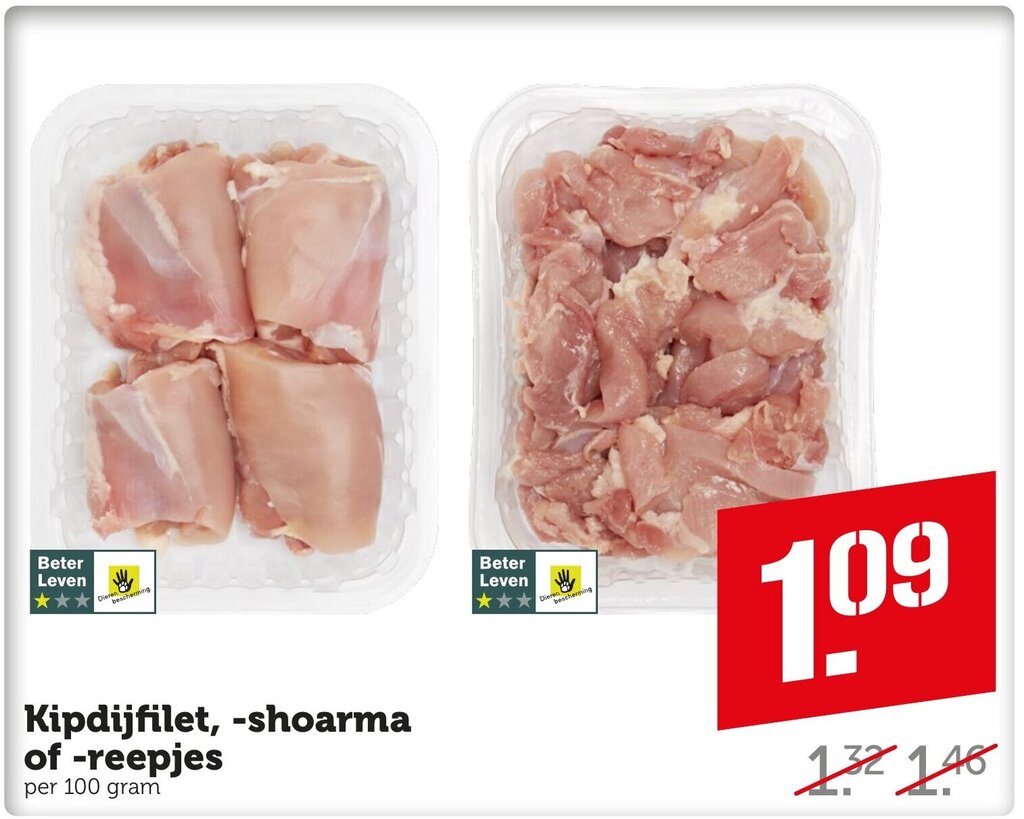 Kipdijfilet Shoarma Of Reepjes G Aanbieding Bij Coop