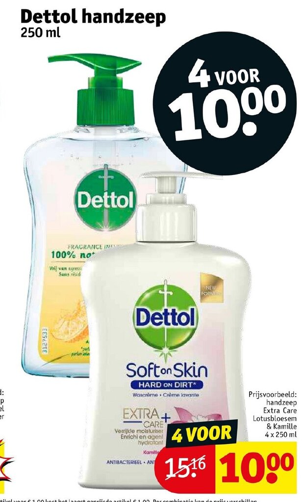 Dettol Handzeep Ml Aanbieding Bij Kruidvat