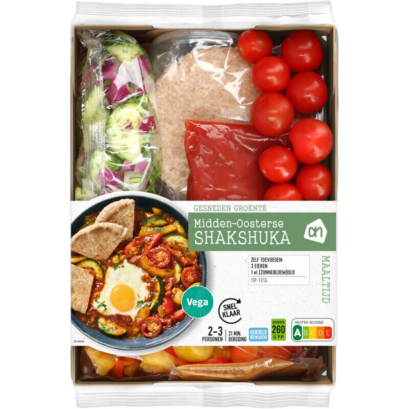 Ah Gesneden Verspakket Midden Oos Shakshuka Aanbieding Bij Albert Heijn