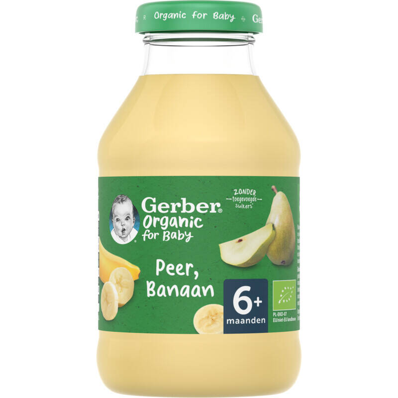 Gerber Organic Peer Banaan Sap Aanbieding Bij Albert Heijn