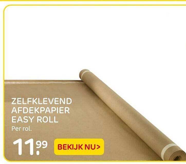 Zelfklevend Afdekpapier Easy Roll Aanbieding Bij Praxis