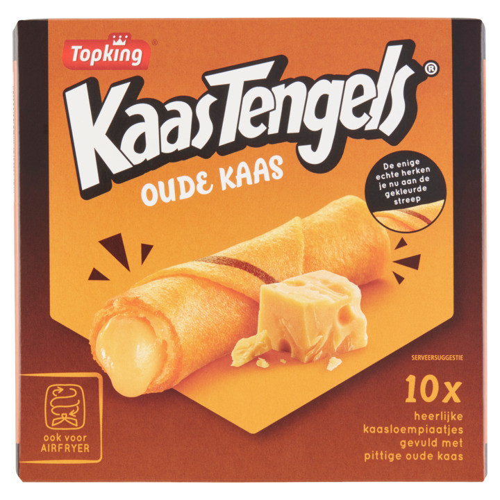 Topking Kaastengels Oude Kaas 10 Stuks 150g Aanbieding Bij Jumbo