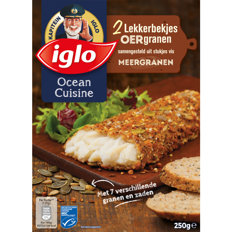 Iglo Lekkerbekjes Oergranen Meergranen Aanbieding Bij Albert Heijn