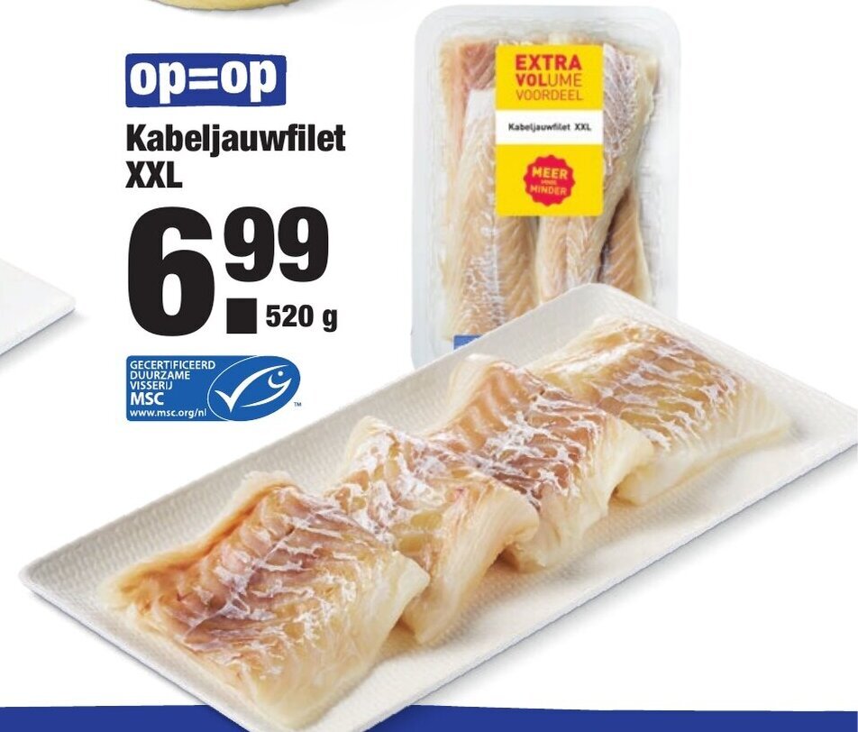 Kabeljauwfilet G Aanbieding Bij Aldi