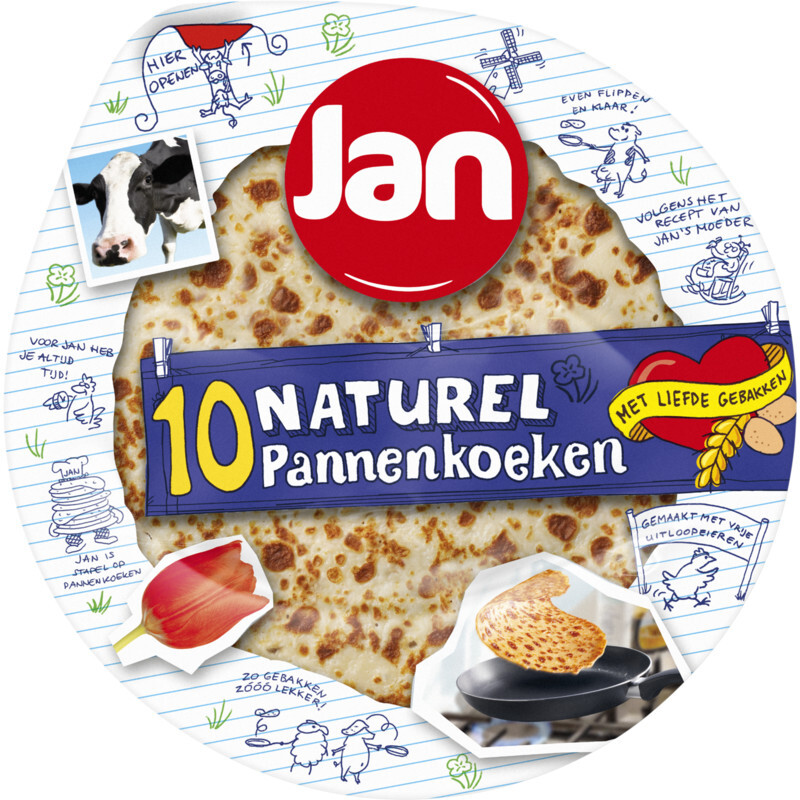 Jan Pannenkoeken Naturel Aanbieding Bij Albert Heijn